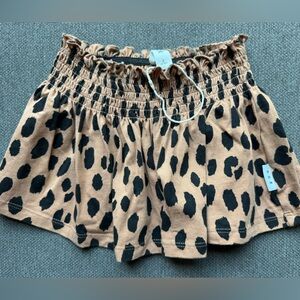 NWOT HuxBaby Leopard Skirt • Size 18-24 Months